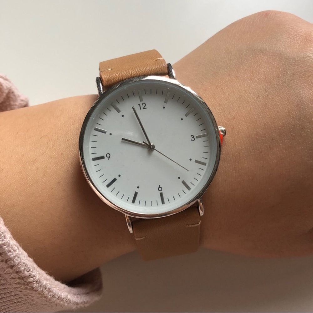 Trendy Watch (brown band)